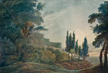 Villa i Frascati, c1780, 1923