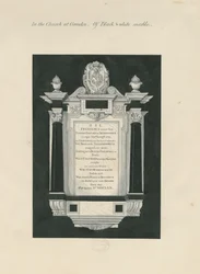 Ingestre - nettbrett til Frances (Hesilrige) Chetwynd: maleri og [1800-tallet] (maleri)