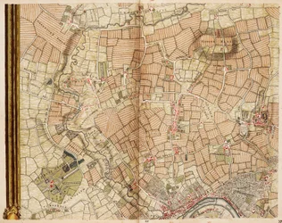 Kart over Greenford, Osterley, Ealing og Kew