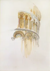 Apse of the Duomo, Pisa, 28. april 1872