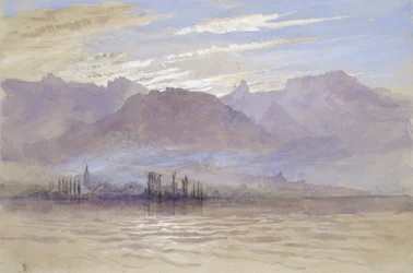 Morgen om våren, med nordøstlig vind, ved Vevey, mai - juni 1849 eller 1. mai 1869