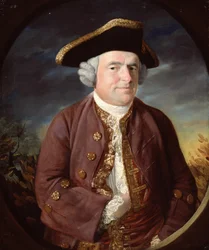 Portrett av en mann i en tricorn-hatt, 1767.