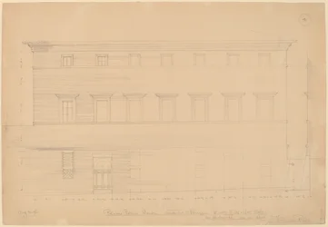 Palazzo Pollini, Siena, tilskrevet Peruzzi