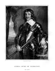 James Hamilton, 1. hertug av Hamilton, skotsk adelsmann, 1823.