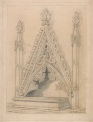 Et monument i Raveningham kirke, Norfolk