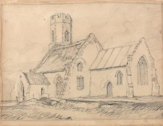 Brampton Church, Norfolk, fra sørøst