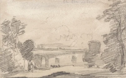 Bridge and Ruin, etter Richard Wilson; På Tiberen