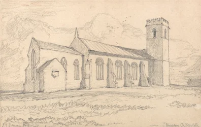 Knapton kirke, Norfolk, fra nordøst