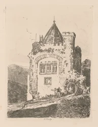 Studiebok: Plate 37, A Study, 1838