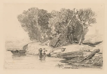 Liber Studiorum: Plate 7, Postwick Grove, Norfolk, 1838