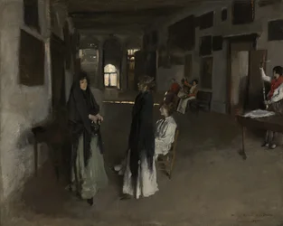 Et venetiansk interiør, ca. 1880-82