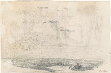 Skyer [verso], 1870-1872.