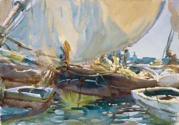 Melonbåter, ca. 1905