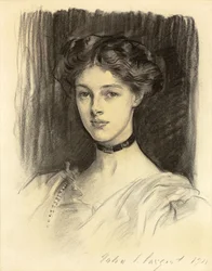 Portrett av Eva Katherine Balfour, senere lady Buxton