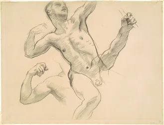 Studier av Achilles for "Chiron and Achilles"