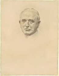 Studie av feltmarskalk John French for "Generaloffiserer fra første verdenskrig"