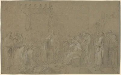 Studie for "The Death of the Earl of Chatham"
