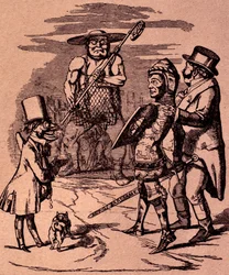 Tegneserie fra Punch av Sir John Tenniel