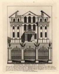 Monmouth House, Soho Square, revet 1773