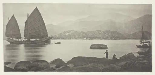 A Canton Trading Junk, ca. 1868.