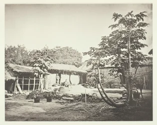 En Pepohoan-bolig, ca. 1868.
