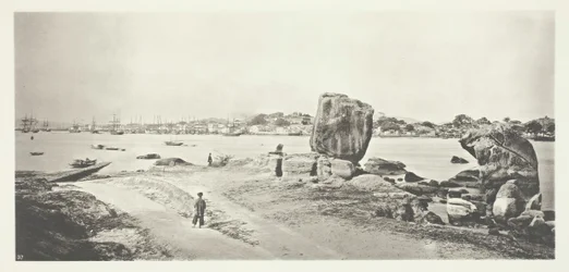 Amoy havn, ca. 1868.