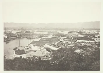 Foochow utenlandsoppgjør, ca. 1868.