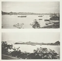 Øya Kulangsu, ca. 1868.
