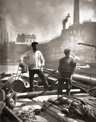 Workers on the 'Silent Highway', fra 'Street Life in London', av J. Thomson og Adolphe Smith, 1877