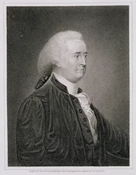 John Rutledge (1739-1800), gravert av G.F. Storm (fl.c.1834) etter en tegning av originalen av James Herring (1794-1867)