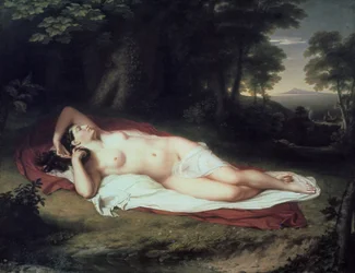 Ariadne sovende på øya Naxos, 1809-1814
