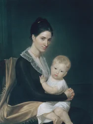 Mrs. Marinus Willett and Her Son Marinus, Jr., ca. 1802.    1146082   no       norwegian Successfully Translated  Original: Stage Design, Palace Atrium Translat: Stage Design, Palace Atrium 1300408 no norwegian Successfully Translated Original: View lookin