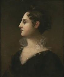 Theodosia Burr (Mrs. Joseph Alston, 1783-1813), 1802. Olje på lerret