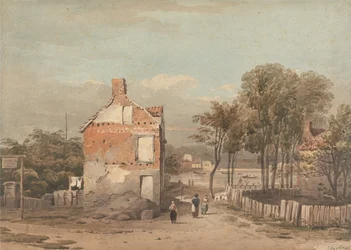 Themsen nær Penitentiary, Millbank, London