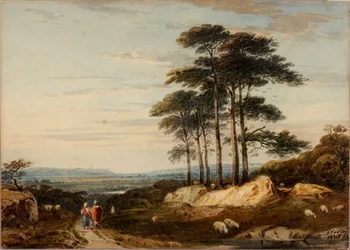 Landskap, 1835.