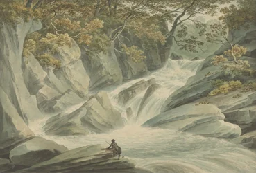 Hafod: Øvre del av kaskaden