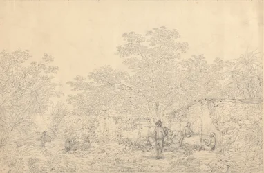 Landsbyscene