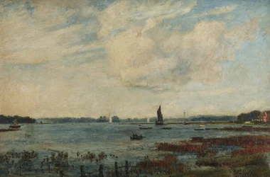 Tidal Breeze, Gosport, Hampshire (olje på lerret)