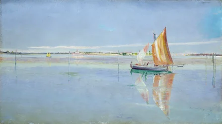 On the Lagoon, Venezia (olje på lerret)