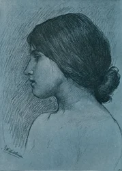 Study of a Head, c1899