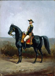 Portrett av general Georges Boulanger 1837-1891, ca. 1880.