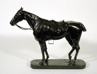 Trøtt jeger (bronse)