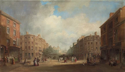 Et foreslått opplegg for en ny gate, Newcastle, 1831