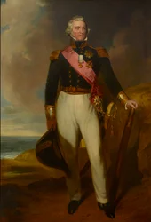 Admiral Sir Philip Durham (olje på lerret)