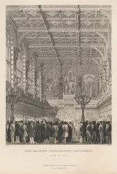Hennes Majestet Prorogueing Parliament - House of Lords