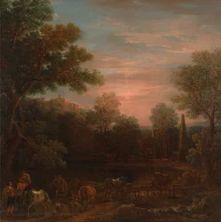Klassisk landskap: Kveld