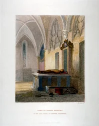 Graven til Lancelot Andrews i Lady Chapel, St Saviour