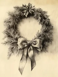 Elegant julekrans