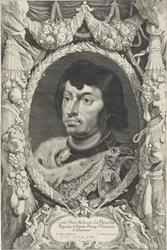 Portrett av Karl den dristige, hertugen av Burgund Duces Burgundiae (serietittel)