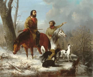 Fangstmenn, ca. 1855